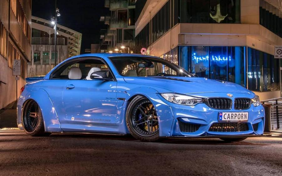 BMW M4 Convertible by CarPorn on Forgiato Wheels (F-Cinque) '2019